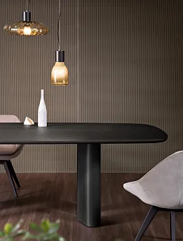 Люстра Acquerelli small Lead/gradient amber