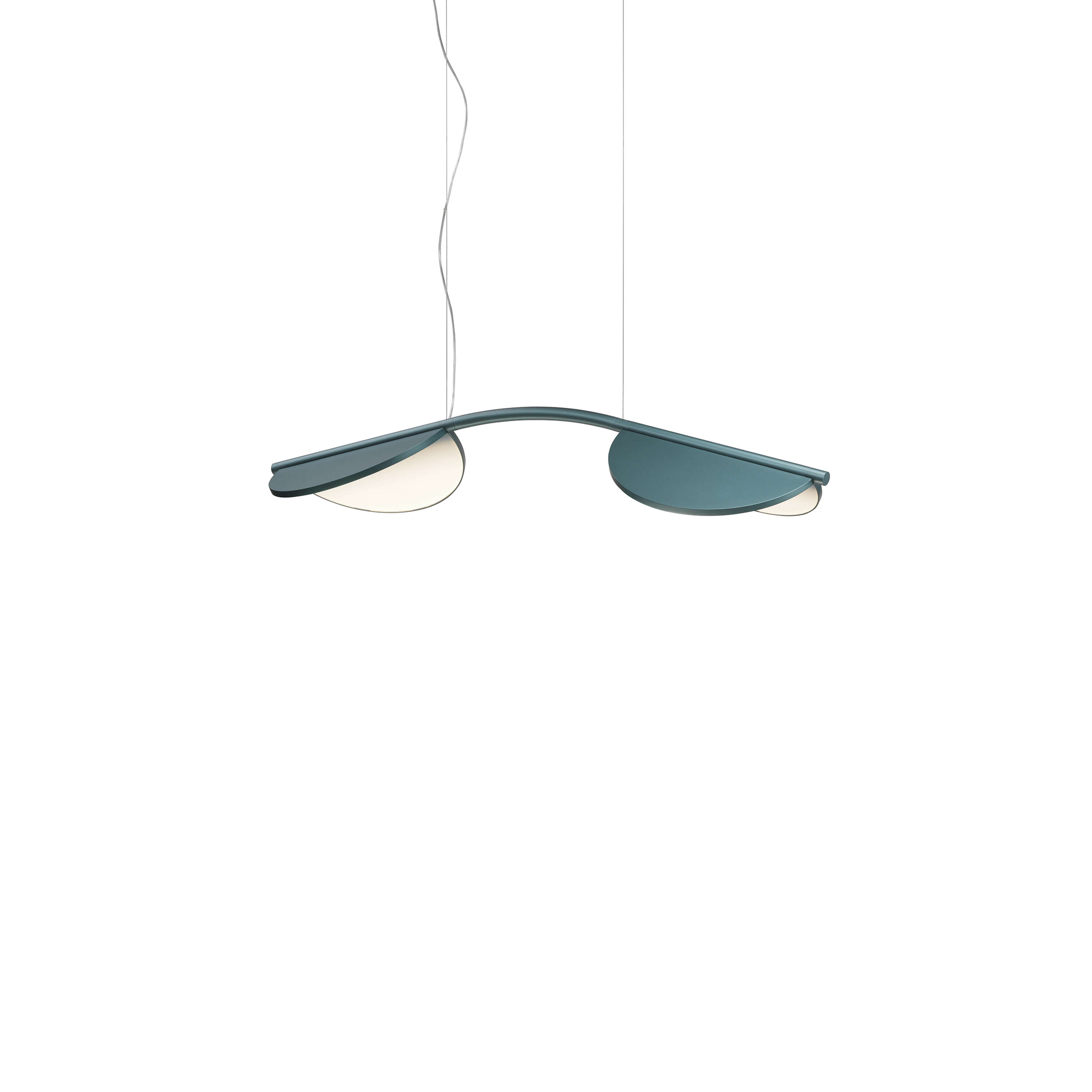 Люстра Almendra Arch Bay Blue Metallized