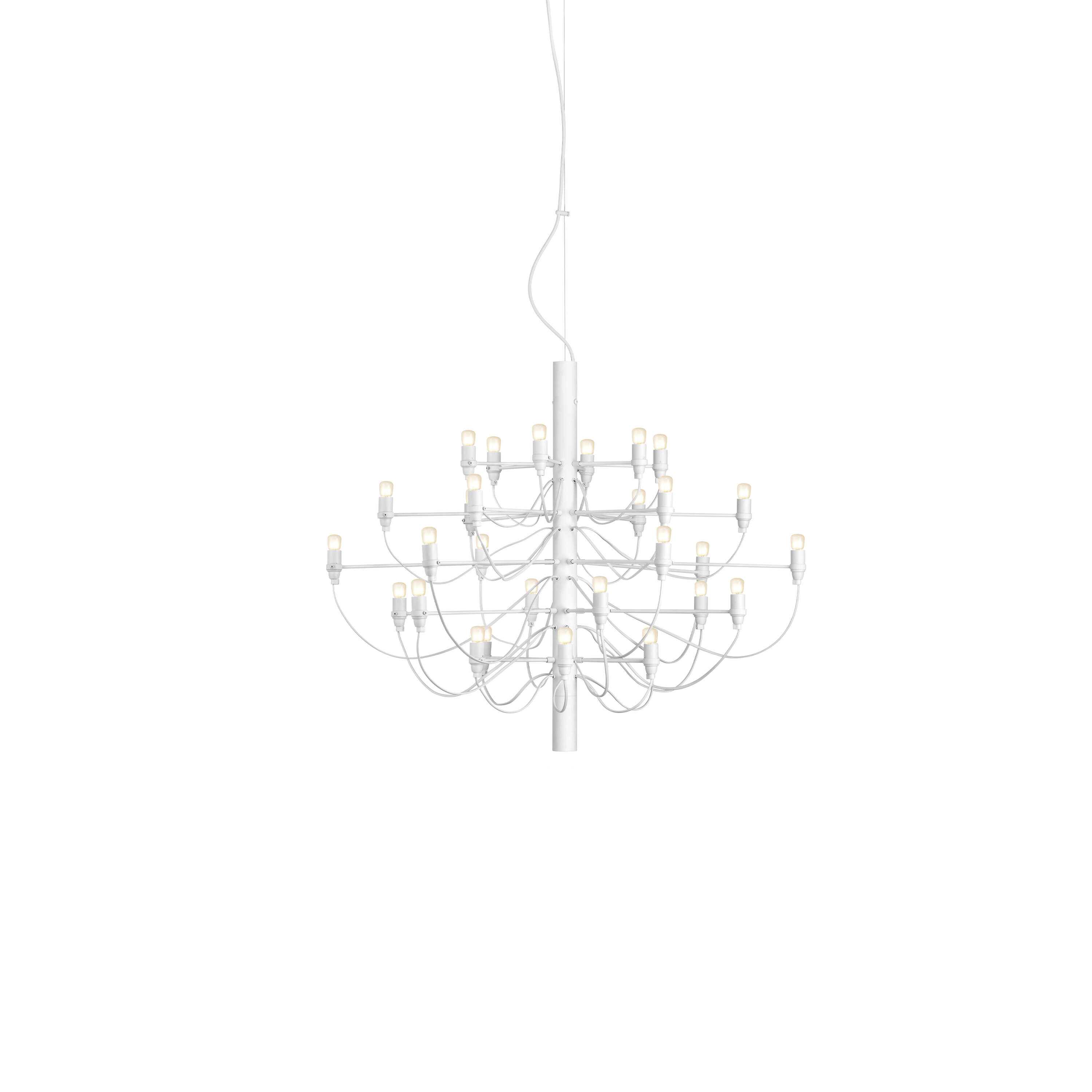 Люстра 2097/30 (frosted bulbs) Matt White