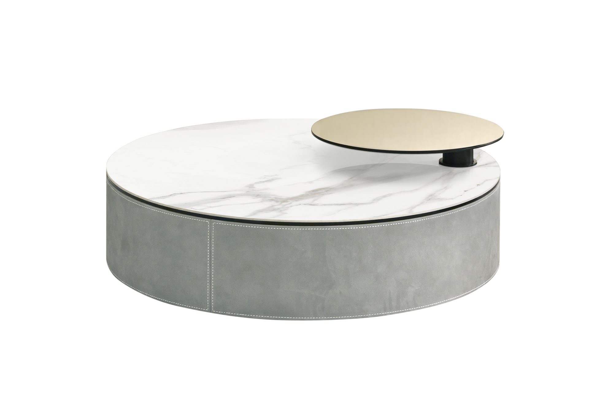 Журнальный стол Sphere T255B, с вращающейся верхней столешницей