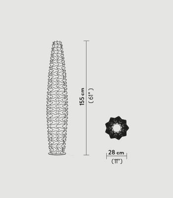 Slamp Торшер CACTUS CAC78PFO0004LE Slamp Торшер CACTUS CAC78PFO0004LE