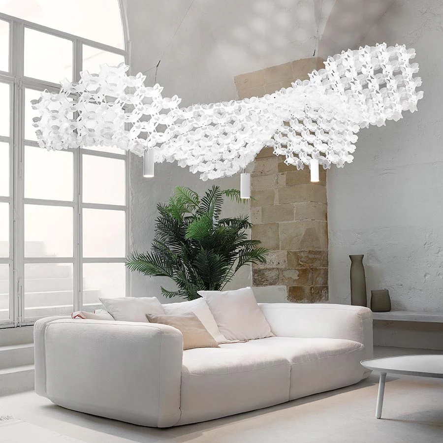 Slamp Люстра Nuvem Suspension white Slamp Люстра Nuvem Suspension white