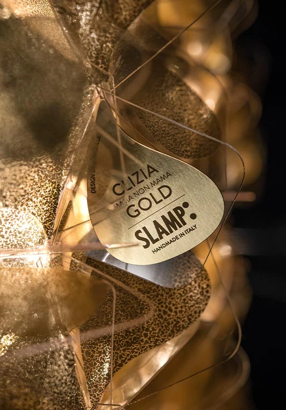 Slamp Люстра Clizia Mama Non Mama Suspension 130 gold Slamp Люстра Clizia Mama Non Mama Suspension 130 gold
