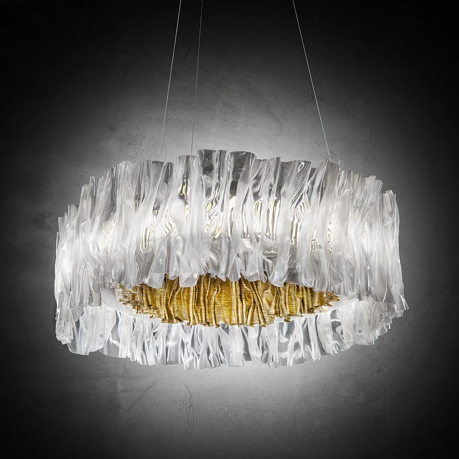 Slamp Люстра Accordéon Suspension gold Slamp Люстра Accordéon Suspension gold