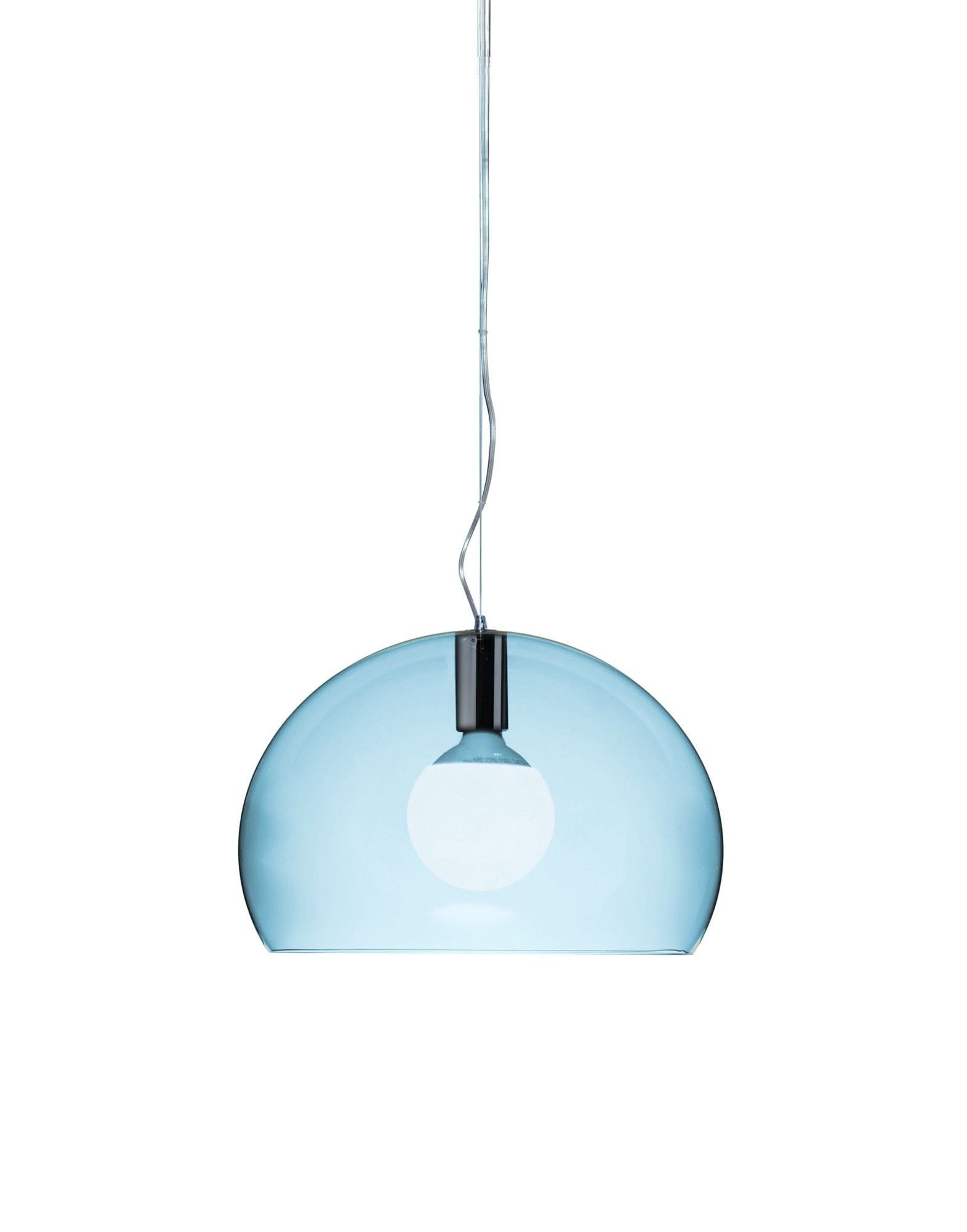 Люстра Small Fl/Y Transparent (светло-синий) 9053/K2