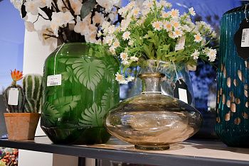 EDG Ваза 104246 высота 24,5 см. ø 14 см. штрина 19 см.