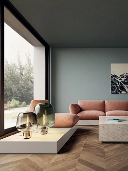 Настольный светильник FLAR Large terra-miele
