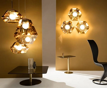 Люстра Cut Pendant Gold CUSP02GOEU