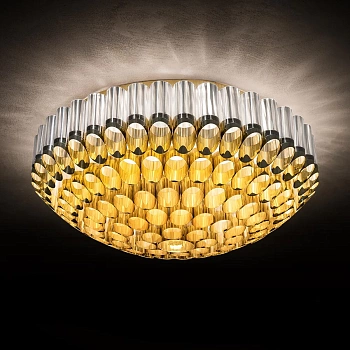 Slamp Люстра Odeon Ceiling medium gold