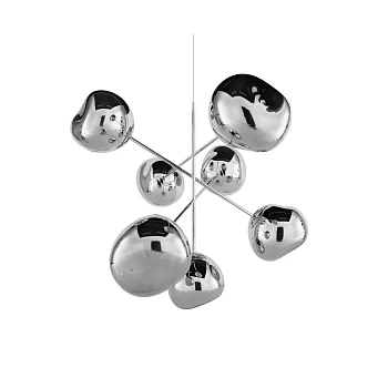 Люстра Melt Led Chrome Chandelier Large MEC02CH-CEUM4