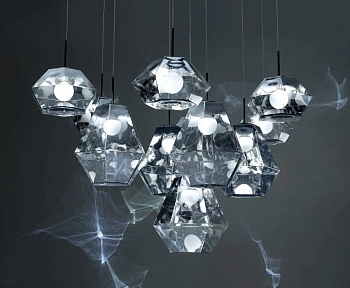 Люстра Cut Tall Pendant Chrome CUSP02CHEU