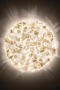 Slamp Люстра Veli Aurea Ceiling medium/Wall white/gold