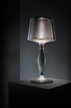 Slamp Настольная лампа Liza Table pewter