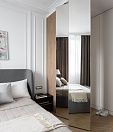 Светлая квартира 58 м² в Москве ЖК «Воробьев дом»