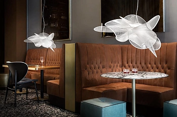 Slamp Светильник 73x43 LA BELLE ETOILE suspension ETOSS00WHT01T00LEDEU