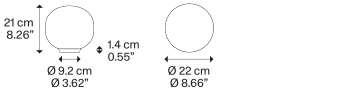 Лампа настольная Volum 22