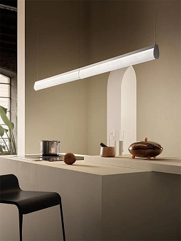 Slamp Люстра Modula Suspension 2 black/plissé