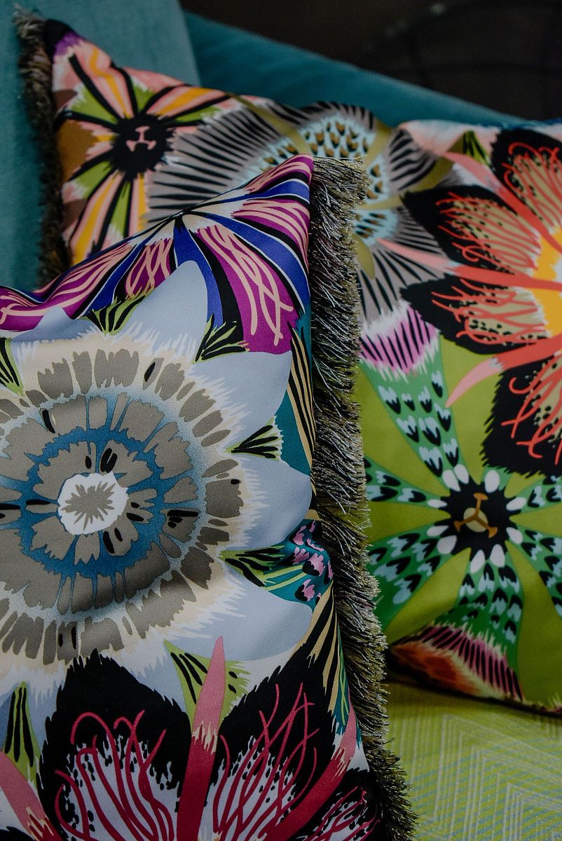 Missoni Home Подушка декоративная Passiflora 40x40 1H4CU00705T50 Missoni Home Подушка декоративная Passiflora 40x40 1H4CU00705T50