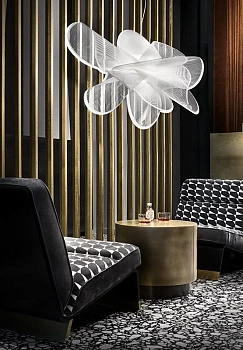Slamp Светильник 73x43 LA BELLE ETOILE suspension ETOSS00WHT01T00LEDEU