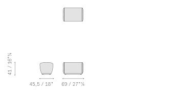 Пуф Vanity 455x690x410