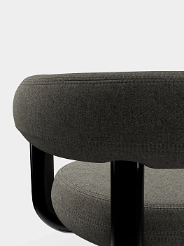 Стул Fat Grey Kvadrat Melange Nap Wool