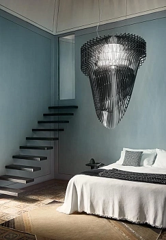 Slamp Люстра Aria Suspension extra large black