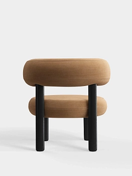 Кресло Fat Black Wood & Spice Linara Linen