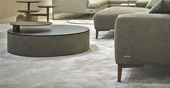 Журнальный стол Sphere T255B, с вращающейся верхней столешницей