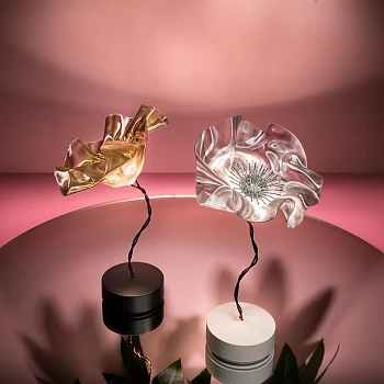 Slamp Настольная лампа Lafleur Battery velvet