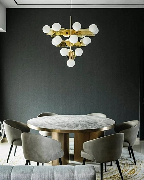 Люстра Plane Chandelier Gold SLL03ABEU