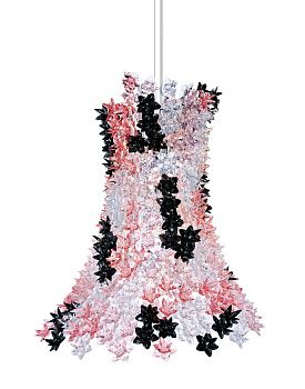 Люстра Bloom Hanging (розовый/чёрный) 9250/RN