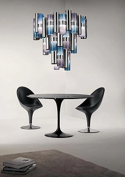 Slamp Люстра La Lollo Suspension medium gradient