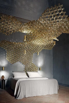 Slamp Люстра Nuvem Suspension velvet