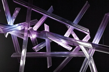 Slamp Люстра La Traviata Suspension 180 prisma