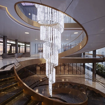 Slamp Люстра Hugo Architectural System 3 prisma