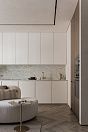 Светлая квартира 89 м² в Екатеринбурге