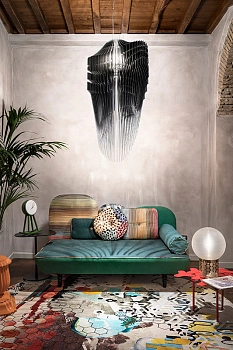 Slamp Люстра Avia medium black