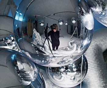 Люстра Mirror Ball Chrome Led Pendant MBB25A-PEUM3