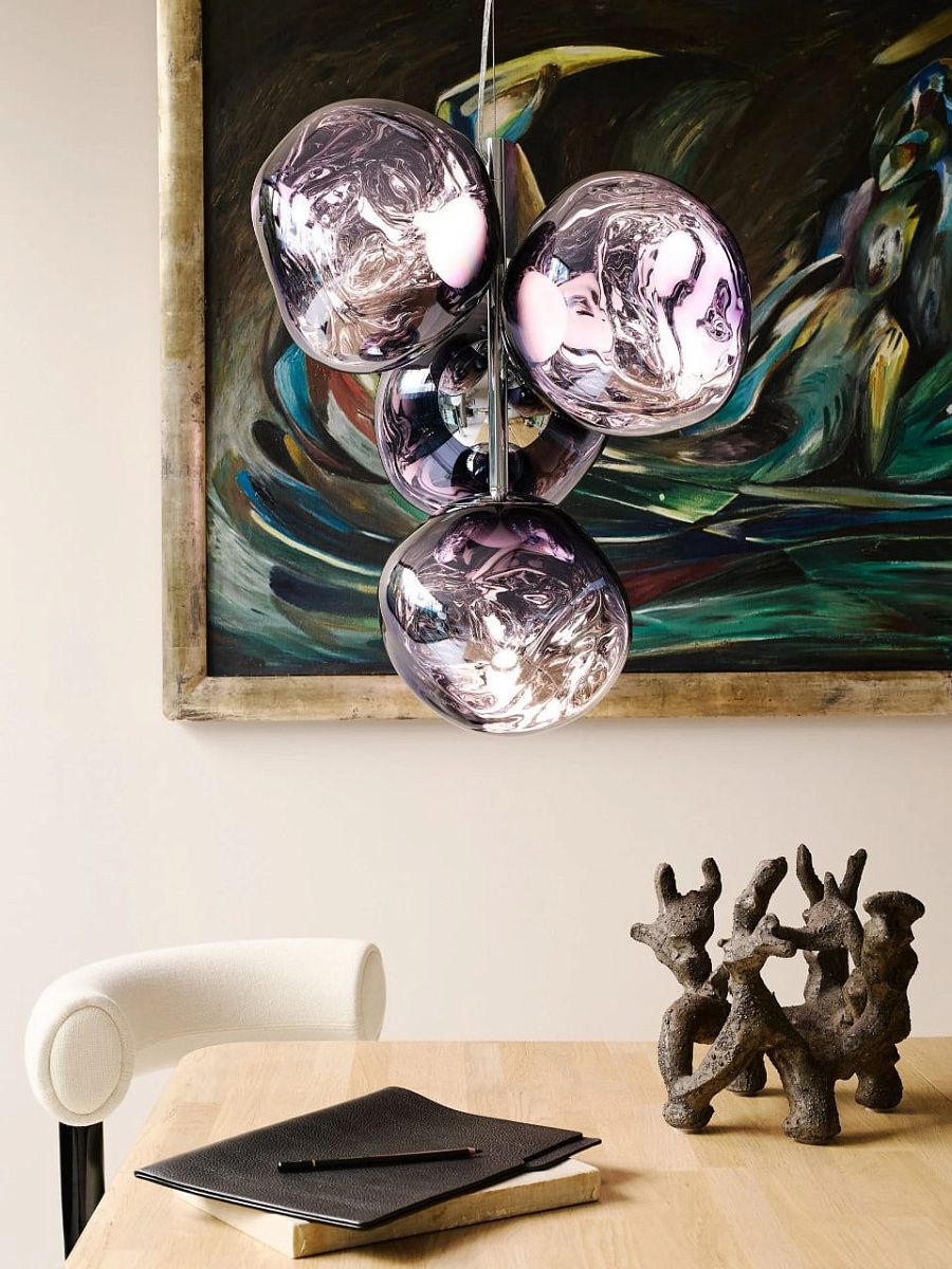 Люстра Melt Chandelier Mini Smoke MEC04SM-CEUM4 Люстра Melt Chandelier Mini Smoke MEC04SM-CEUM4