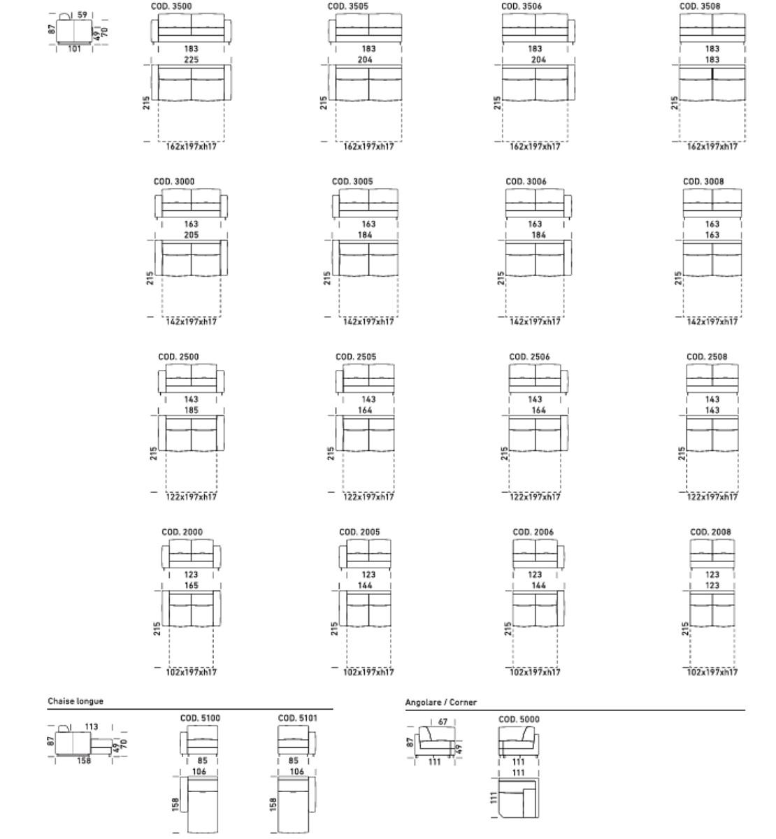 Диван-кровать Modular Standart Диван-кровать Modular Standart