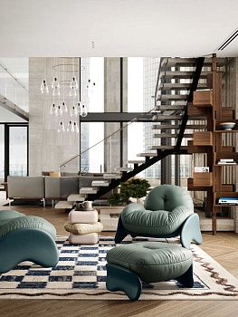 Пуф Squash 630x720x405