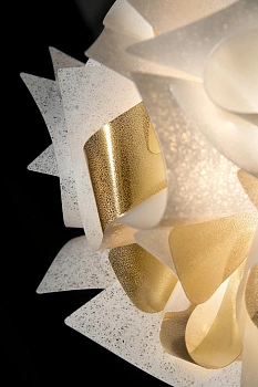 Slamp Люстра Veli Aurea Suspension large white/gold