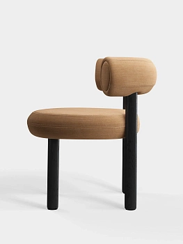 Стул Fat Black Wood & Spice Linara Linen