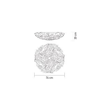 Slamp Настено-потолочный светильник VELI VEL78PLF0003LE000