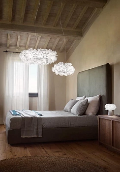 Slamp Люстра Clizia Suspension small fumè