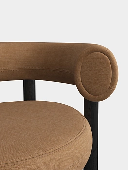 Стул Fat Black Wood & Spice Linara Linen