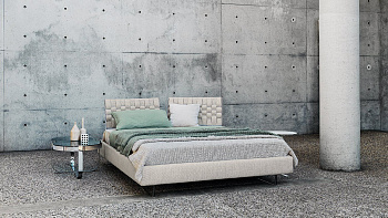 Saba Italia кровать Letto Limes