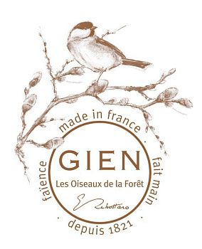Тарелка десертная Les oiseaux de la foret Птицы в лесу 1854ADE126