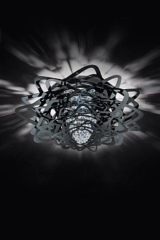 Slamp Светильник настенно-потолочный Aurora Ceiling large black