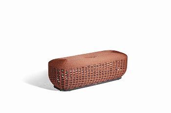 Банкетка уличная Lepli 45x121x37 см